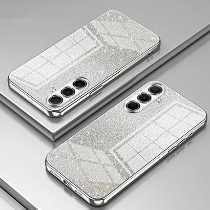 For Samsung Galaxy A56 5G Case Electroplating Gradient Glitter TPU Phone Cover