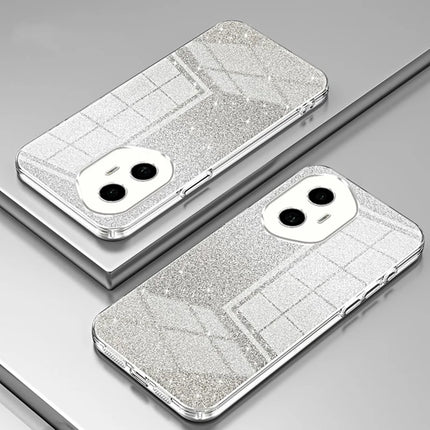 For Honor 300 Case Electroplating Gradient Glitter TPU Phone Cover