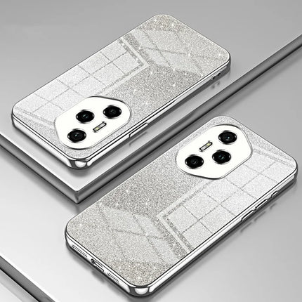 For Honor 300 Pro Case Electroplating Gradient Glitter TPU Phone Cover