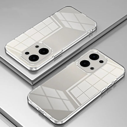 For Oppo Reno13 5G (Global) Case Electroplating Frame Soft TPU Phone Cover