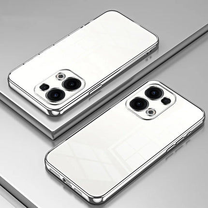 For Oppo Reno13 5G (Global) Case Electroplating Frame Soft TPU Phone Cover