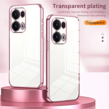 For Oppo Reno13 Pro 5G Case Electroplating Frame Soft TPU Phone Cover