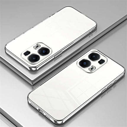 For Oppo Reno13 Pro 5G Case Electroplating Frame Soft TPU Phone Cover