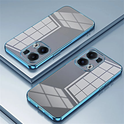 For Oppo Reno13 Pro 5G Case Electroplating Frame Soft TPU Phone Cover