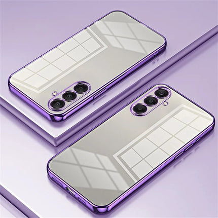 For Samsung Galaxy A26 5G Case Electroplating Frame Soft TPU Phone Cover