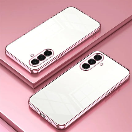 For Samsung Galaxy A36 5G Case Electroplating Frame Soft TPU Phone Cover