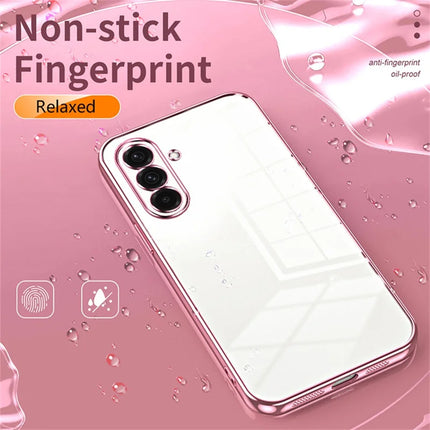 For Samsung Galaxy A36 5G Case Electroplating Frame Soft TPU Phone Cover