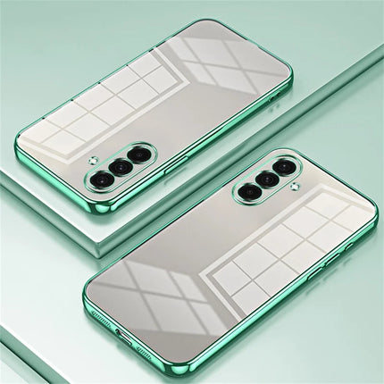 For Samsung Galaxy A36 5G Case Electroplating Frame Soft TPU Phone Cover