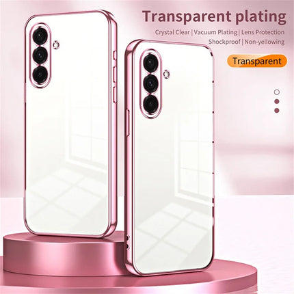 For Samsung Galaxy A36 5G Case Electroplating Frame Soft TPU Phone Cover