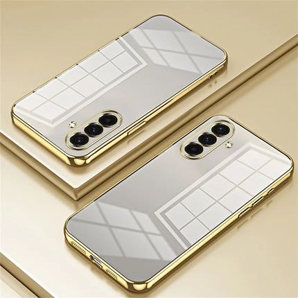 For Samsung Galaxy A36 5G Case Electroplating Frame Soft TPU Phone Cover