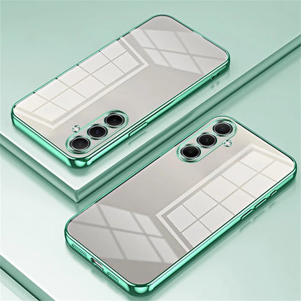 For Samsung Galaxy A56 5G Case Electroplating Frame Soft TPU Phone Cover
