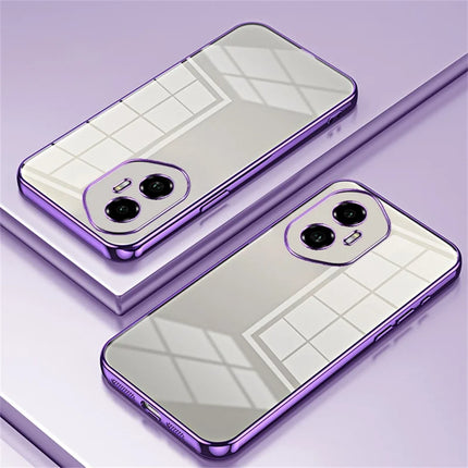 For Honor 300 Case Electroplating Frame Soft TPU Phone Cover