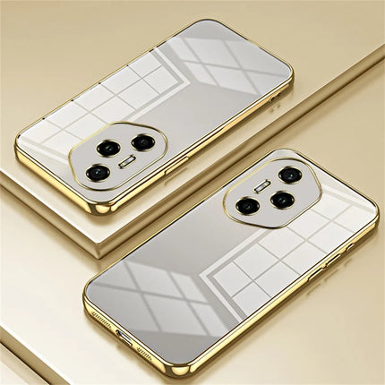 For Honor 300 Pro Case Electroplating Frame Soft TPU Phone Cover