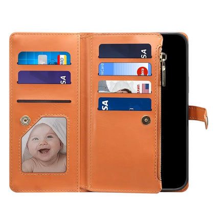 ESEBLE Galaxy Series For Samsung Galaxy A26 5G Case Leather Zipper Phone Cover RFID Blocking