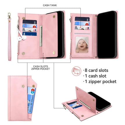ESEBLE Star Series For Samsung Galaxy A26 5G Case Zipper Wallet Leather Stand Phone Cover
