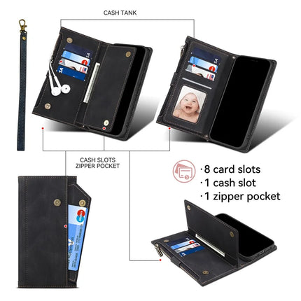ESEBLE Star Series For Samsung Galaxy A26 5G Case Zipper Wallet Leather Stand Phone Cover