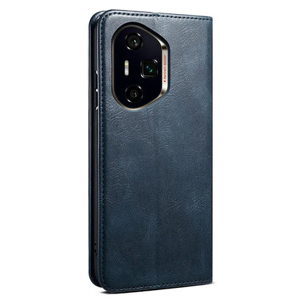 For Honor 300 Pro Case Crazy Horse Texture Waxy Leather Wallet Stand Phone Cover