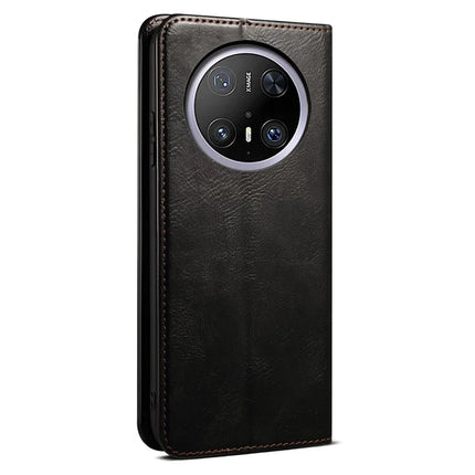 For Huawei Mate 70 Pro / Mate 70 Pro+ Case Crazy Horse Texture Waxy Leather Wallet Stand Phone Cover