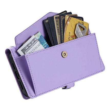 For Motorola Moto G75 5G Leather Case Wallet Stand Phone Cover with Straps