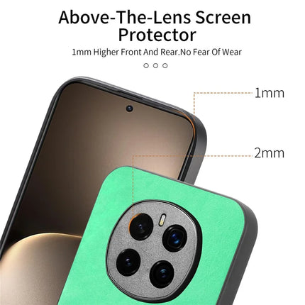 For Honor Magic7 5G Leather Back Case Compatible with MagSafe Skin-touch Phone Cover