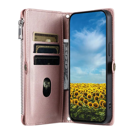015 Style For Motorola Moto G75 5G Case TPU+PU Leather Wallet Phone Cover with Straps