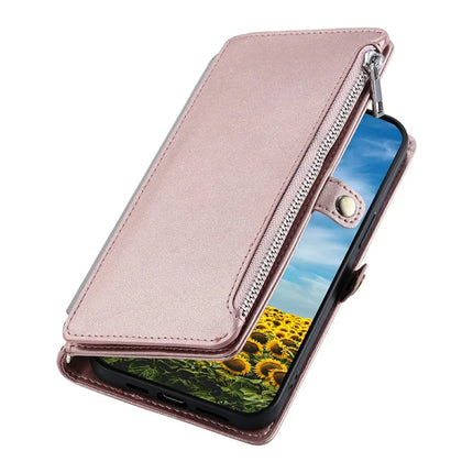 015 Style For Motorola Moto G75 5G Case TPU+PU Leather Wallet Phone Cover with Straps