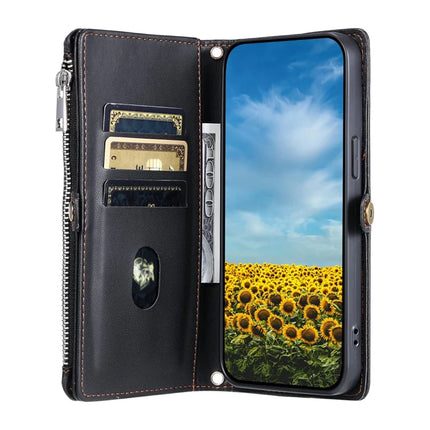 015 Style For Motorola Moto G75 5G Case TPU+PU Leather Wallet Phone Cover with Straps