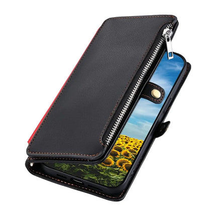 015 Style For Motorola Moto G75 5G Case TPU+PU Leather Wallet Phone Cover with Straps