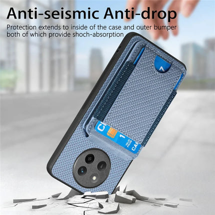 For Honor X60 Pro 5G Case with Card Holder Kickstand Leather Back Cover