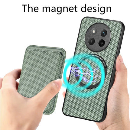 For Honor X60 Pro 5G Case Magnetic Detachable Card Holder Phone Back Cover