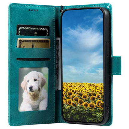 Style 018 For Motorola Moto G75 5G Case Imprinted Totem Skin Feel Wallet Leather Phone Cover