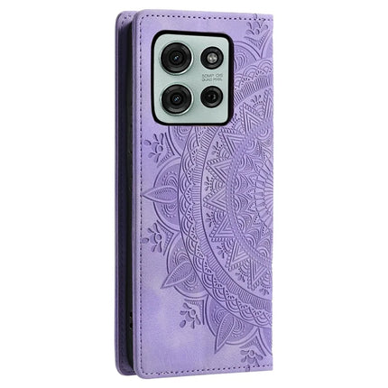 Style-010 For Motorola Moto G75 5G Case Magnetic Closing Leather Phone Cover Pattern Imprinted