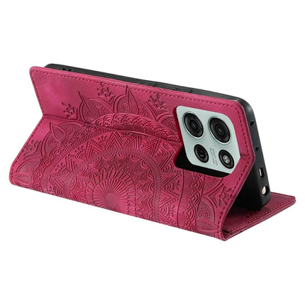 Style-010 For Motorola Moto G75 5G Case Magnetic Closing Leather Phone Cover Pattern Imprinted