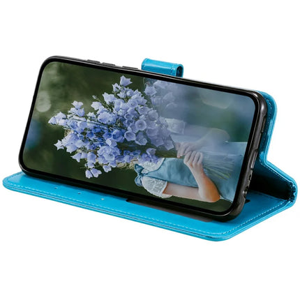 For Motorola Moto G75 5G Case Imprinted Totem PU Leather Wallet Stand Phone Cover