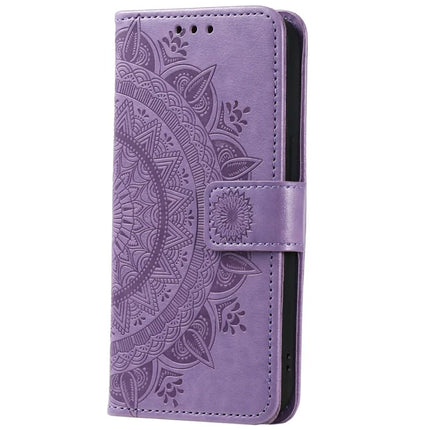 For Motorola Moto G75 5G Case Imprinted Totem PU Leather Wallet Stand Phone Cover