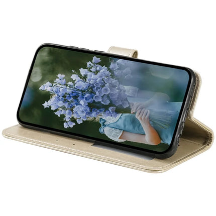 For Motorola Moto G75 5G Case Imprinted Totem PU Leather Wallet Stand Phone Cover