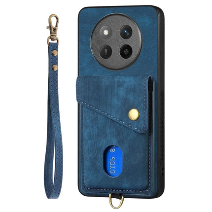 For Honor X60 Pro 5G Case with Card Holder Kickstand Leather Phone Back Cover