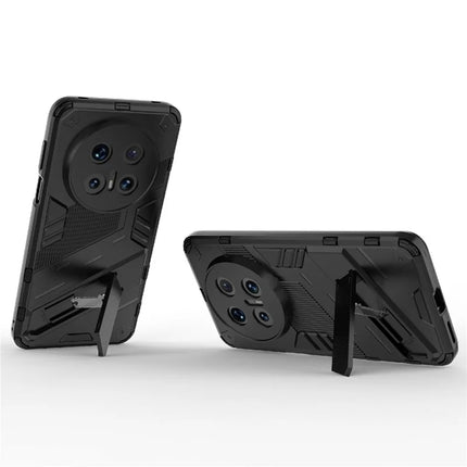 For Huawei Mate 70 Pro+  /  Mate 70 Pro Case PC + TPU Shockproof Phone Cover with Kickstand