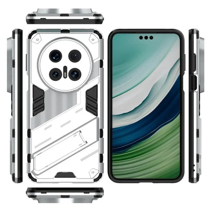 For Huawei Mate 70 Pro+  /  Mate 70 Pro Case PC + TPU Shockproof Phone Cover with Kickstand