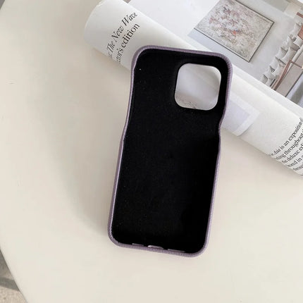 For iPhone 16 Pro Max Case with Card Slots Litchi Texture Leather + PET Phone Cover