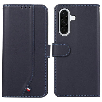 For Samsung Galaxy A26 5G Case RFID Blocking Flip Leather Phone Cover - Blue