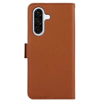 ABEEL For 	Samsung Galaxy A26 5G Case Leather Phone Cover with RFID Blocking Wallet