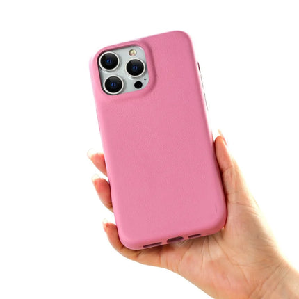 For iPhone 16 Pro Max Case Skin-Touch Lambskin Texture PU Leather + PET Phone Cover