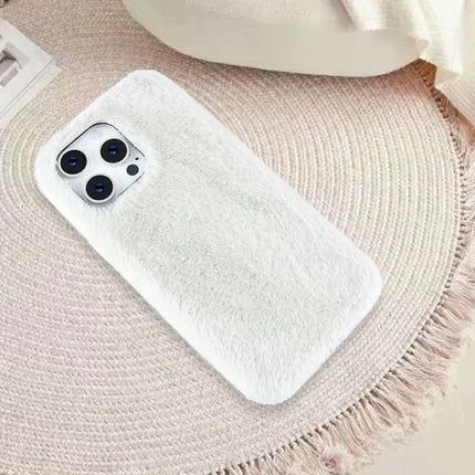 For iPhone 16 Pro Case Jade Fox Velvet Leather + PET Phone Protective Cover