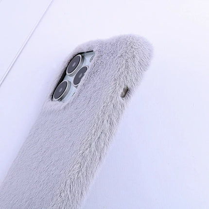 For iPhone 16 Pro Case Jade Fox Velvet Leather + PET Phone Protective Cover