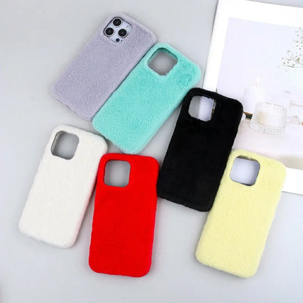 For iPhone 16 Pro Case Jade Fox Velvet Leather + PET Phone Protective Cover