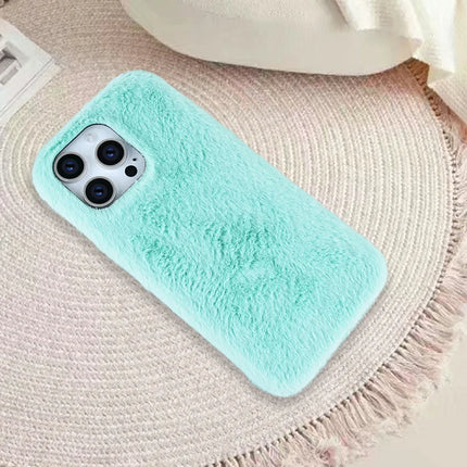 For iPhone 16 Pro Case Jade Fox Velvet Leather + PET Phone Protective Cover