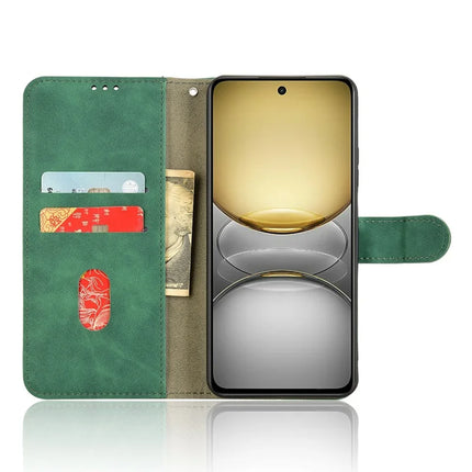 For Realme C75 Leather Case Skin Feel Anti Drop Wallet Flip Phone Cover