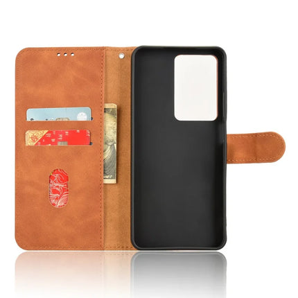 For Realme C75 Leather Case Skin Feel Anti Drop Wallet Flip Phone Cover