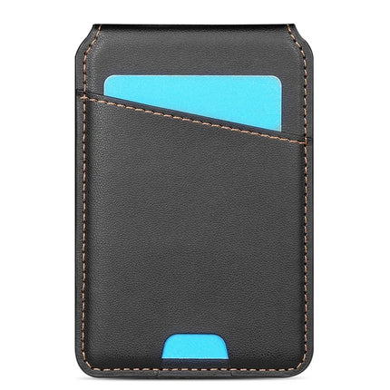For iPhone 13 Case Compatible with MagSafe Detachable Card Holder Kickstand Leather Phone Back Cover